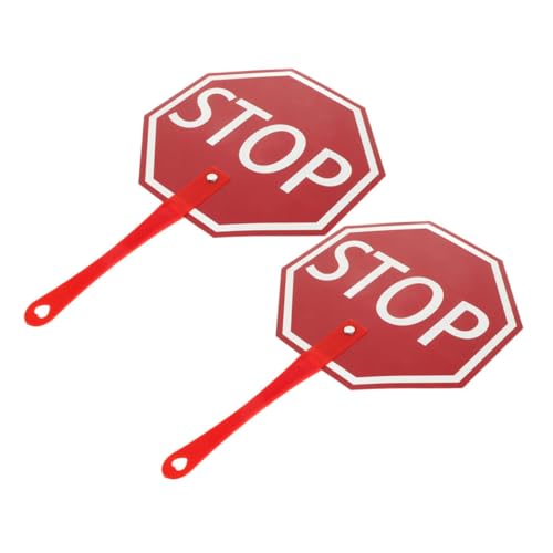 ORFOFE 2 Stück Stopppaddel-schilder: Handgehaltenes Lehrer-klassenzimmerschild Mit Griff Für Lernaktivitäten Der Schüler, Engagement-Spiele, Interaktives Lehren ORFOFE 2 Stück Stopppaddel-schilder: Handgehaltenes Lehrer-klassenzimmerschild Mit Griff Für Lernaktivitäten Der Schüler, Engagement-Spiele, Interaktives Lehren von ORFOFE