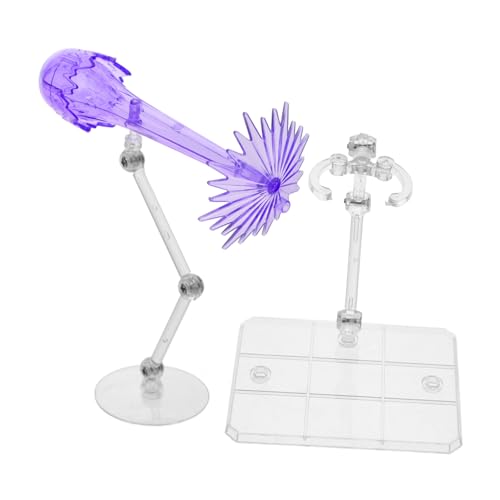 ORFOFE 2 Stück Teiliges Figuren-ständer Verstellbarem Halter Stabile Displayständer für Puppen und Modellfiguren Kratzfeste Oberfläche Einfache Montage Kompatibel für Ausstellung und von ORFOFE