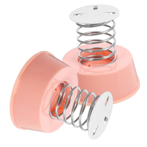 ORFOFE 2 Stück Teiliges Flexible Federsockel Wackelfigur Basis mit Klebender Unterseite für Auto Motorrad Beweglicher Puppenhalter für Innenraumdekoration von ORFOFE