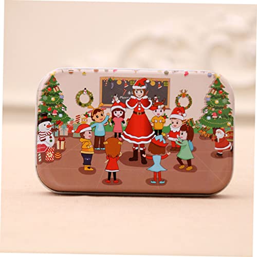 ORFOFE 2 Stück Teiliges Holzpuzzle Weihnachts DIY Kinderpuzzle Lernspielzeug aus Holz mit Bunten Cartoon Motiven für Kleinkinder und Ab Jahren Kreativität und Feinmotorik ORFOFE 2 Stück Teiliges Holzpuzzle Weihnachts DIY Kinderpuzzle Lernspielzeug aus Holz mit Bunten Cartoon Motiven für Kleinkinder und Ab Jahren Kreativität und Feinmotorik von ORFOFE