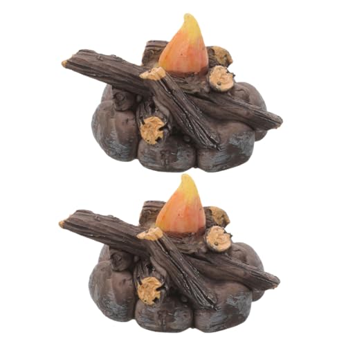 ORFOFE 2 Stück Teiliges Miniatur Lagerfeuer Realistisch Gestaltet Haltbar für Puppenhaus Mikro-landschaften Kreative Spiel Lernhilfe Geeignet als Fake Campfire Dekoration und Partybedarf ORFOFE 2 Stück Teiliges Miniatur Lagerfeuer Realistisch Gestaltet Haltbar für Puppenhaus Mikro-landschaften Kreative Spiel Lernhilfe Geeignet als Fake Campfire Dekoration und Partybedarf von ORFOFE