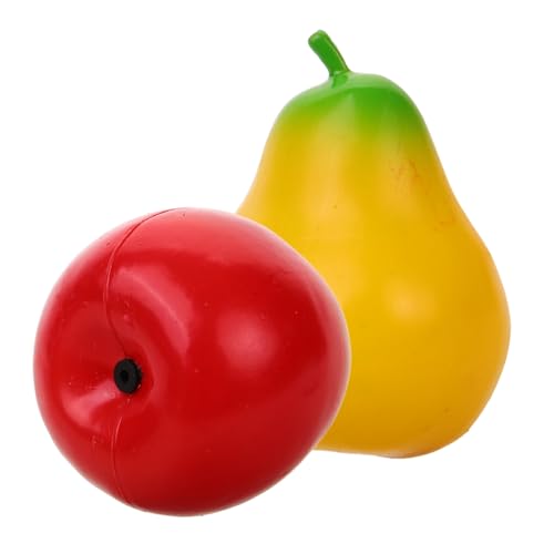ORFOFE 2 Stück Teiliges Obst-Shaker-Musikinstrument für Simuliertes Fruchtspielzeug Langlebig Kompakt Klarer Klang für Musikalische Früherziehung und Sensorische ORFOFE 2 Stück Teiliges Obst-Shaker-Musikinstrument für Simuliertes Fruchtspielzeug Langlebig Kompakt Klarer Klang für Musikalische Früherziehung und Sensorische von ORFOFE