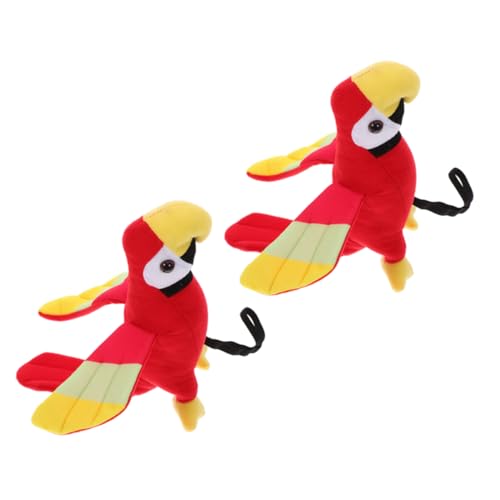 ORFOFE 2 Stück Teiliges Piraten Schulterpapagei Leichtes Langlebiges mit Lebendigem Design Komfortabel für Halloween Kostüme Party Cosplay für Erwachsene von ORFOFE