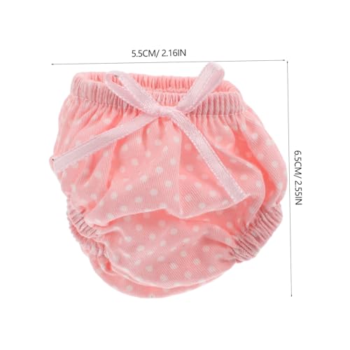 ORFOFE 2 Stück Teiliges Puppen Mädchen doll trainingstrunks Realistische Dreieck Designs Wiederverwendbare Puppenunterwäsche für Rollenspiele und Puppenkleidung ORFOFE 2 Stück Teiliges Puppen Mädchen doll trainingstrunks Realistische Dreieck Designs Wiederverwendbare Puppenunterwäsche für Rollenspiele und Puppenkleidung von ORFOFE