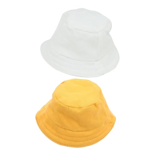 ORFOFE 2 Stück Teiliges Puppenhut Polyester Zarte Kleine Fischerhüte Dekorative Miniaturmützen für Puppenkleidung Leichte Detailreiche Kappen Geeignet für Plüschpuppen und Festanlässe ORFOFE 2 Stück Teiliges Puppenhut Polyester Zarte Kleine Fischerhüte Dekorative Miniaturmützen für Puppenkleidung Leichte Detailreiche Kappen Geeignet für Plüschpuppen und Festanlässe von ORFOFE