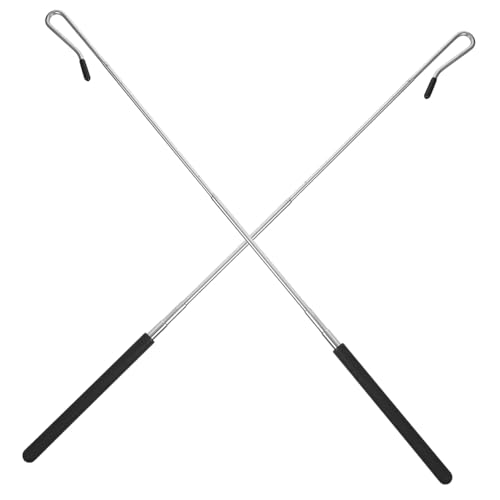 ORFOFE 2 Stück Teiliges Puppensteuerstab Verstellbar mit Stabilem Haken Handpuppen-armkontrollstab für Dynamische Aufführungen und Kreatives Spiel von ORFOFE