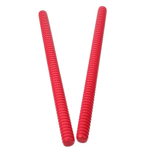 ORFOFE 2 Stück Teiliges Rote Holz-rhythmussticks für Sichere Runde Enden Pädagogisches Percussion-Instrument Kindergarten Vorschule Musikalische ORFOFE 2 Stück Teiliges Rote Holz-rhythmussticks für Sichere Runde Enden Pädagogisches Percussion-Instrument Kindergarten Vorschule Musikalische von ORFOFE