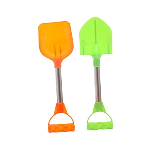ORFOFE 2 Stück Teiliges Sandspielzeug Strand Schaufeln Sandkasten Leicht Handlich Robust für Jungen Mädchen Strand und Garten Geeignet Zufällige Farbe Zufällige Farbe von ORFOFE