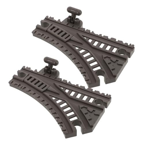 ORFOFE 2 Stück Teiliges Schienenzubehör aus Kunststoff für Flexible Steigungs Kurvenschienen Kompatibel mit Standard eisenbahnspielsets Fördert Kreatives und Problemlösendes Denken ORFOFE 2 Stück Teiliges Schienenzubehör aus Kunststoff für Flexible Steigungs Kurvenschienen Kompatibel mit Standard eisenbahnspielsets Fördert Kreatives und Problemlösendes Denken von ORFOFE