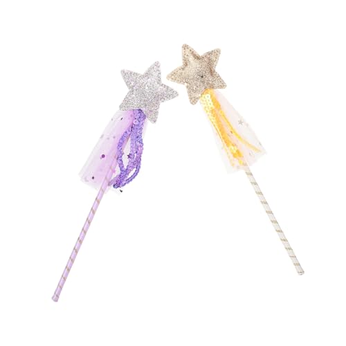 ORFOFE 2 Stück Teiliges Stern-feenstab aus Leichtem Material Komfortabel Griffig für Kindergeburtstag Halloween Cosplay Bühnenauftritte in Gold Zauberhafte Party-Requisiten ORFOFE 2 Stück Teiliges Stern-feenstab aus Leichtem Material Komfortabel Griffig für Kindergeburtstag Halloween Cosplay Bühnenauftritte in Gold Zauberhafte Party-Requisiten von ORFOFE