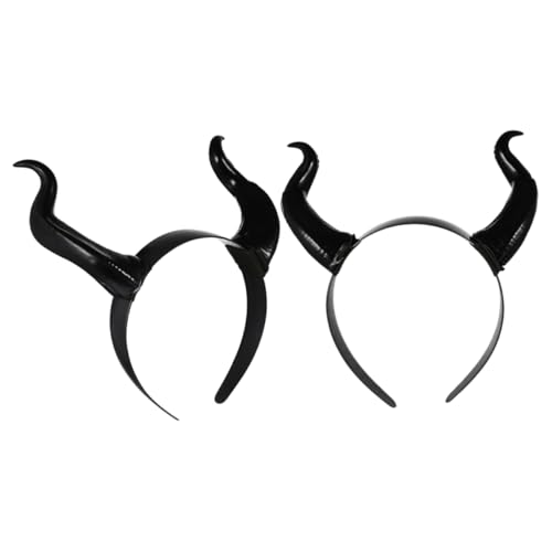 ORFOFE 2 Stück Teufelshorn Stirnband Teilig Universalgröße Leichtes Kunststoff Hornkopfschmuck für Halloween Karneval Cosplay Party Bequemes Abnehmbares Kostümzubehör ORFOFE 2 Stück Teufelshorn Stirnband Teilig Universalgröße Leichtes Kunststoff Hornkopfschmuck für Halloween Karneval Cosplay Party Bequemes Abnehmbares Kostümzubehör von ORFOFE