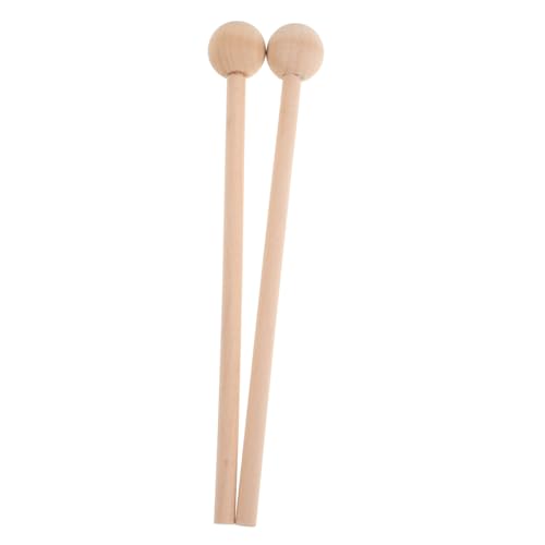 ORFOFE 2 Stück Xylophon Mallets aus Stabilem Holz Teiliges für Frühe Musikausbildung Fördert Musikalische Entwicklung und Interesse an Percussion Instrumenten von ORFOFE