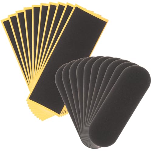 ORFOFE 20 Stück Teiliges Finger Skateboard Grip Tape aus rutschfest Langlebig Selbstklebend Geeignet für Fingerboards Einfache Anwendung und Aufkleber ORFOFE 20 Stück Teiliges Finger Skateboard Grip Tape aus rutschfest Langlebig Selbstklebend Geeignet für Fingerboards Einfache Anwendung und Aufkleber von ORFOFE