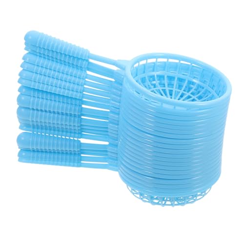 ORFOFE 20 Stück Teiliges Fischernetz aus Robustem Kunststoff Buntes Bade und Spielzeugnetz für Jungen und Mädchen Leicht und Handlich für Wasser und Outdoor Aktivitäten Sicheres von ORFOFE