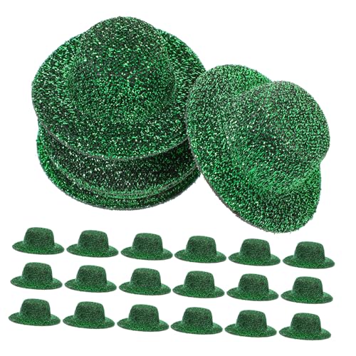 ORFOFE 20 Stück Teiliges Mini Jazz Hüte in Dunkelgrün Filigrane Puppenhüte für DIY Basteln Detailreiche Miniatur Hüte als Puppenhaus Zubehör für Kreative Handwerksprojekte ORFOFE 20 Stück Teiliges Mini Jazz Hüte in Dunkelgrün Filigrane Puppenhüte für DIY Basteln Detailreiche Miniatur Hüte als Puppenhaus Zubehör für Kreative Handwerksprojekte von ORFOFE