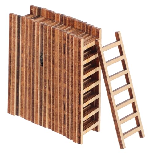 ORFOFE 20 Stück Teiliges Miniatur Holzleiter Dekoration Filigrane Simulation für Bonsai und Miniaturgärten Handgefertigte Holztreppe für DIY Landschafts und Sandtischgestaltung ORFOFE 20 Stück Teiliges Miniatur Holzleiter Dekoration Filigrane Simulation für Bonsai und Miniaturgärten Handgefertigte Holztreppe für DIY Landschafts und Sandtischgestaltung von ORFOFE