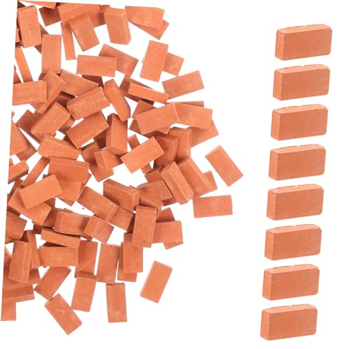 ORFOFE 200 Stück Maßstab Realistische Mikro Landschaftsdeko für Sandkästen und Dioramen Vielseitige Bastelsteine für Modellbau und Kreative Garten Deko von ORFOFE