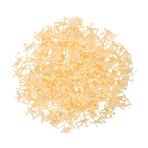 ORFOFE 200 Stück Mini Mittelalterliche Soldaten Figuren Kunststoff Miniatur Ritter und Reiter Modelle für Sandtisch Dekoration und Bildungszwecke von ORFOFE