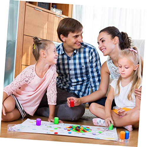 ORFOFE 200 Stück Teiliges Bingo Spielsteine Bunte Kunststoff Zählchips Transparente und Gemischte Farben Langlebige Spielsteine für Lernspiele und Brettspiele Wiederverwendbar und ORFOFE 200 Stück Teiliges Bingo Spielsteine Bunte Kunststoff Zählchips Transparente und Gemischte Farben Langlebige Spielsteine für Lernspiele und Brettspiele Wiederverwendbar und von ORFOFE