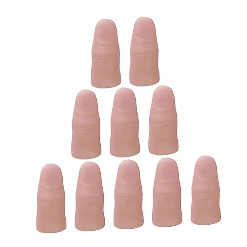 ORFOFE 20Stücke Trick Fingers Teiliges mit Realistischen Fingern für Bühnenauftritte und Streiche für Partys und Zaubervorführungen Leicht zu Erlernen und Jede ORFOFE 20Stücke Trick Fingers Teiliges mit Realistischen Fingern für Bühnenauftritte und Streiche für Partys und Zaubervorführungen Leicht zu Erlernen und Jede von ORFOFE