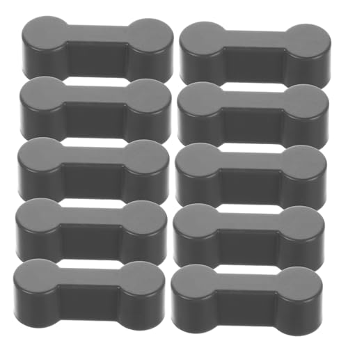 ORFOFE 20st Schnalle Für Eisenbahngleise Mini-schienenverbinder Dog Train Track Adapter-anschlüsse Hundeknochen Der Bahnstrecke Hundeknochen-eisenbahnverbinder Dark Grey Plastik von ORFOFE