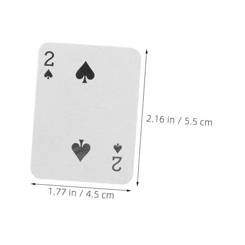 ORFOFE 24 Sätze Mini Spielkarten Kompakt und Tragbar Lustige Reise Kartenspiele Für Party und Unterhaltung Vielseitiges Kartendeck Für Erwachsene und Freunde von ORFOFE
