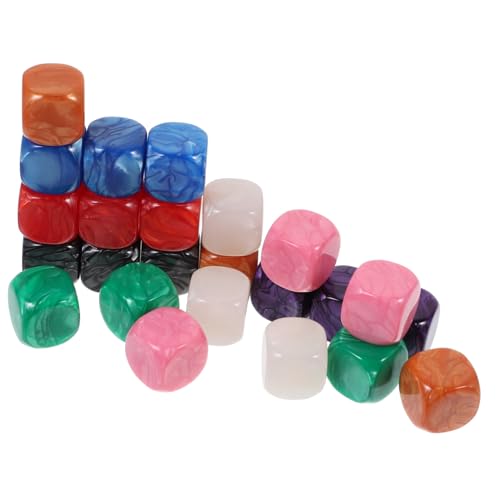 ORFOFE 24 Stück Teiliges Acryl Würfelset Blanko Würfel mit Seiten DIY Würfelspiel Zubehör Buntes Acrylmaterial Robust und Tragbar für Kreative Bastelprojekte und Individuelle Gestaltung ORFOFE 24 Stück Teiliges Acryl Würfelset Blanko Würfel mit Seiten DIY Würfelspiel Zubehör Buntes Acrylmaterial Robust und Tragbar für Kreative Bastelprojekte und Individuelle Gestaltung von ORFOFE