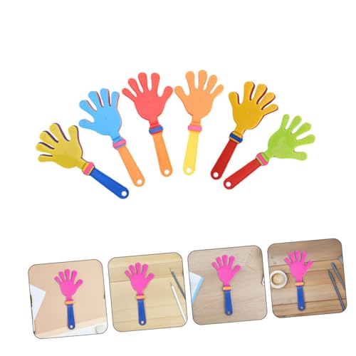 ORFOFE 24 Stück Teiliges Bunte Handklatscher aus Kunststoff Kompakte Noisemaker für Spiele Sportveranstaltungen und Partys Laute Geräuschemacher als Spielbelohnung und Jubelzubehör ORFOFE 24 Stück Teiliges Bunte Handklatscher aus Kunststoff Kompakte Noisemaker für Spiele Sportveranstaltungen und Partys Laute Geräuschemacher als Spielbelohnung und Jubelzubehör von ORFOFE