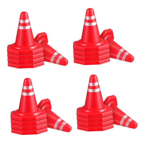 ORFOFE 24 Stück Teiliges Mini Verkehrsleitkegel aus Robustem PP Kompakt und Vielseitig für Innen und Außenspiel Pädagogische Verkehrszeichen für Lernumgebungen ORFOFE 24 Stück Teiliges Mini Verkehrsleitkegel aus Robustem PP Kompakt und Vielseitig für Innen und Außenspiel Pädagogische Verkehrszeichen für Lernumgebungen von ORFOFE