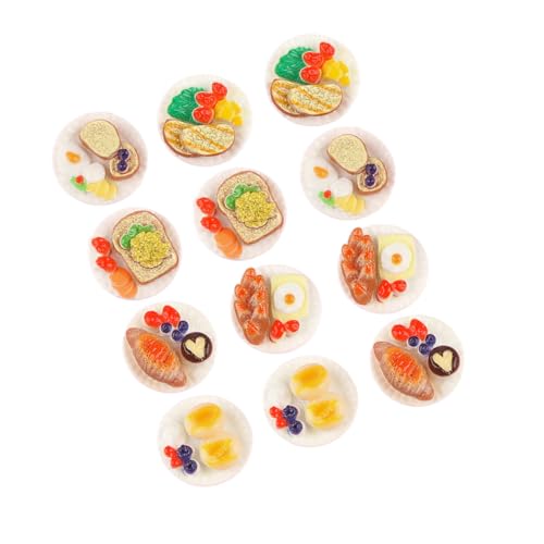 ORFOFE 24 Stück Teiliges Miniatur Lebensmittelmodell aus Resin Lebensechte Mini Haus Küchenaccessoires Bunte Mini Dessert Figuren Realistische Puppenhaus Dekoration Farbenfrohes ORFOFE 24 Stück Teiliges Miniatur Lebensmittelmodell aus Resin Lebensechte Mini Haus Küchenaccessoires Bunte Mini Dessert Figuren Realistische Puppenhaus Dekoration Farbenfrohes von ORFOFE