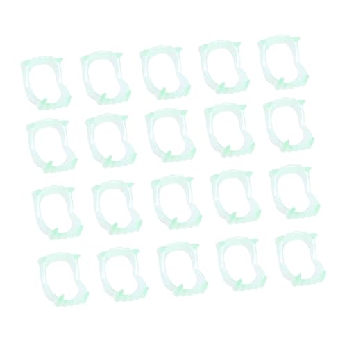 ORFOFE 25 Stück Teiliges Halloween Leuchtzähne aus Gruselige Vampirgebisse Langlebig und Sicher für Horror-Partys Bühnenauftritte und Halloween-kostüme ORFOFE 25 Stück Teiliges Halloween Leuchtzähne aus Gruselige Vampirgebisse Langlebig und Sicher für Horror-Partys Bühnenauftritte und Halloween-kostüme von ORFOFE