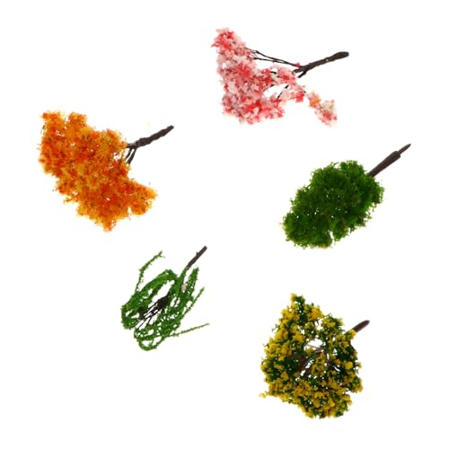 ORFOFE 25 Stück Teiliges Miniatur Baum Modelle aus Langlebigem Material Kreative Sandtisch Dekoration Gärten und DIY Landschaften als Pädagogisches und Mikro landschaftsornament von ORFOFE
