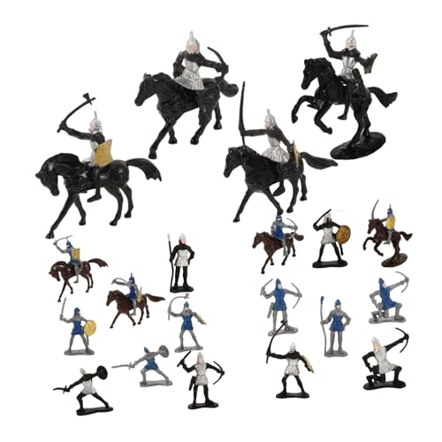ORFOFE 28 Stück Teiliges Miniatur Menschenmodelle Mittelalterliche Ritter und Soldaten Figuren für Sandtisch Detailreiche Miniaturen für Sammler Lebendige Farbige Kunststoffmodelle ORFOFE 28 Stück Teiliges Miniatur Menschenmodelle Mittelalterliche Ritter und Soldaten Figuren für Sandtisch Detailreiche Miniaturen für Sammler Lebendige Farbige Kunststoffmodelle von ORFOFE
