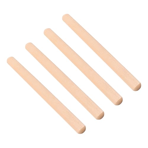 ORFOFE 2Paare Lummi Sticks aus Holz für Musikalische Percussion Instrumente zur Rhythmusförderung Teiliges für Kreative Musikalische Erziehung von ORFOFE