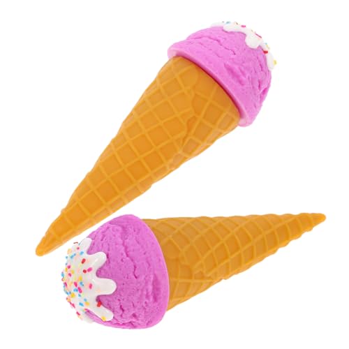 ORFOFE 2pcs Künstliche Eiscreme Realistische Lebensechte Dessert Lebensmittelmodell Vorstellen, Aussehendes Essen Gefälschte Faux Food Decor Für Ausstellung Home Kitchen Party ORFOFE 2pcs Künstliche Eiscreme Realistische Lebensechte Dessert Lebensmittelmodell Vorstellen, Aussehendes Essen Gefälschte Faux Food Decor Für Ausstellung Home Kitchen Party von ORFOFE
