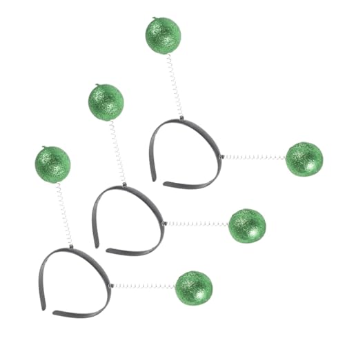 ORFOFE 3 Stück Antennen Haarreif mit Glitzerbällen Leichter Faschingshaarschmuck für Mädchen und Damen Bequemer Kopfschmuck für Cosplay Party und Karneval ORFOFE 3 Stück Antennen Haarreif mit Glitzerbällen Leichter Faschingshaarschmuck für Mädchen und Damen Bequemer Kopfschmuck für Cosplay Party und Karneval von ORFOFE