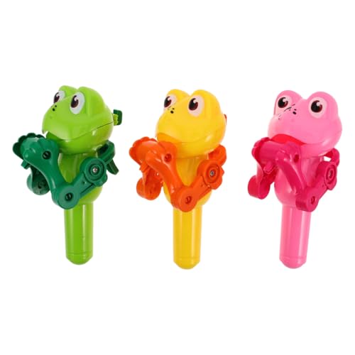 ORFOFE 3 Stück Kreativer Frosch Lutscherhalter Roboter Teiliges Süßigkeitenaufbewahrung Kinderfreundlich Attraktive Geschenkidee für Jungen und Mädchen von ORFOFE