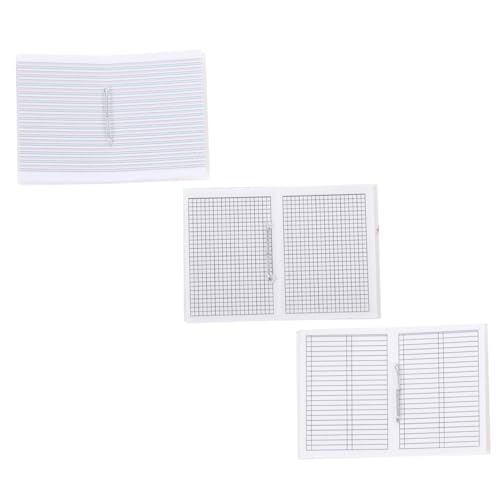 ORFOFE 3 Stück Miniatur Übungshefte Set Puppenhaus Deko Zubehör für Kinderzimmer Bücher für Puppenstube Detailgetreu DIY Bastelmaterial ORFOFE 3 Stück Miniatur Übungshefte Set Puppenhaus Deko Zubehör für Kinderzimmer Bücher für Puppenstube Detailgetreu DIY Bastelmaterial von ORFOFE