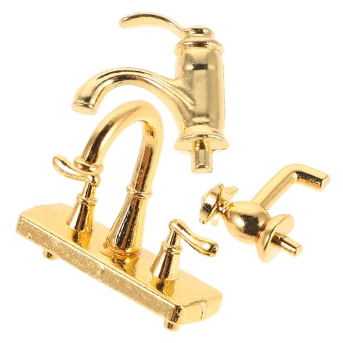 ORFOFE 3 Stück Miniatur Wasserhahn Teilig Realistisch Detailreich Puppenhaus Badezimmer Zubehör Lernspielzeug Micro Szene Dekoration für Sammler und Kreative Fotografie ORFOFE 3 Stück Miniatur Wasserhahn Teilig Realistisch Detailreich Puppenhaus Badezimmer Zubehör Lernspielzeug Micro Szene Dekoration für Sammler und Kreative Fotografie von ORFOFE