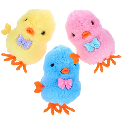 ORFOFE 3 Stück Teiliges Aufziehspielzeug Springende Küken Wind up Mechanismus Kinderfreundlich Sicheres Material Bunte Farben Ostern Geschenk für Junge Mädchen und Zufällige Farbe ORFOFE 3 Stück Teiliges Aufziehspielzeug Springende Küken Wind up Mechanismus Kinderfreundlich Sicheres Material Bunte Farben Ostern Geschenk für Junge Mädchen und Zufällige Farbe von ORFOFE