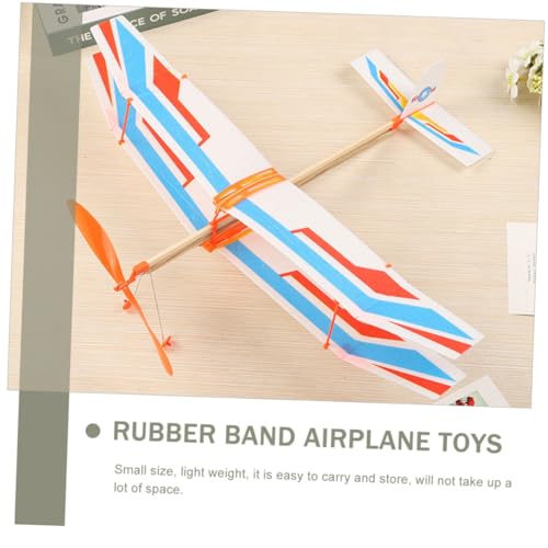 ORFOFE 3 Stück Teiliges Gummiband Angetriebene Doppelschicht Segelflugzeug Modelle aus Schaumstoff Leichtes Outdoor Flugspielzeug für Fördert Motorik und Lernspaß ORFOFE 3 Stück Teiliges Gummiband Angetriebene Doppelschicht Segelflugzeug Modelle aus Schaumstoff Leichtes Outdoor Flugspielzeug für Fördert Motorik und Lernspaß von ORFOFE