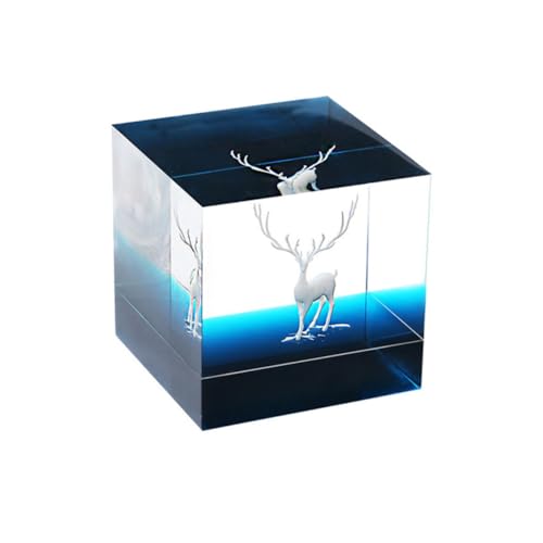 ORFOFE 3 Stück Teiliges Kristall Epoxidharz Füllstoff mit Realistischem Elch Ornament Dreidimensionale Micro-Landschaft Dekoration in Klein Mittel Groß für DIY Landschaftsbau ORFOFE 3 Stück Teiliges Kristall Epoxidharz Füllstoff mit Realistischem Elch Ornament Dreidimensionale Micro-Landschaft Dekoration in Klein Mittel Groß für DIY Landschaftsbau von ORFOFE
