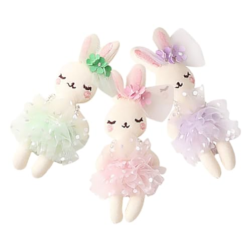 ORFOFE 3 Stück Teiliges Plüschhasen- Weiche Gefüllte Kaninchenpuppe in Pastellfarben Handgefertigt als Dekoratives Hasenspielzeug und DIY-bekleidungsornament für Zuhause und Kinderzimmer ORFOFE 3 Stück Teiliges Plüschhasen- Weiche Gefüllte Kaninchenpuppe in Pastellfarben Handgefertigt als Dekoratives Hasenspielzeug und DIY-bekleidungsornament für Zuhause und Kinderzimmer von ORFOFE