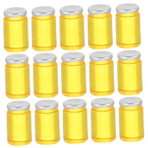 ORFOFE 30 Stück Miniatur Honiggläser aus Robustem Resin Realistische Künstliche Lebensmittel Figuren für Puppenhaus Küche Dekoration Fotografie und Sammlungsdisplay ORFOFE 30 Stück Miniatur Honiggläser aus Robustem Resin Realistische Künstliche Lebensmittel Figuren für Puppenhaus Küche Dekoration Fotografie und Sammlungsdisplay von ORFOFE