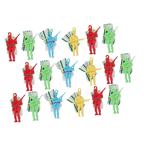 ORFOFE 30 Stück Teiliges Fallschirm Soldat Handwerfbare Outdoor Flugspielzeuge für Langsam Landende Fallschirme Fördert Geschicklichkeit und Kreativität Beim Draußenspielen ORFOFE 30 Stück Teiliges Fallschirm Soldat Handwerfbare Outdoor Flugspielzeuge für Langsam Landende Fallschirme Fördert Geschicklichkeit und Kreativität Beim Draußenspielen von ORFOFE