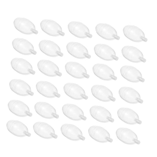 ORFOFE 30 Stück Teiliges Kunststoff Pfeifen Einfach zu Bedienen Vielseitig als Dekoration für Kleidung Taschen für DIY Basteln und Sensorisches Lernen von ORFOFE