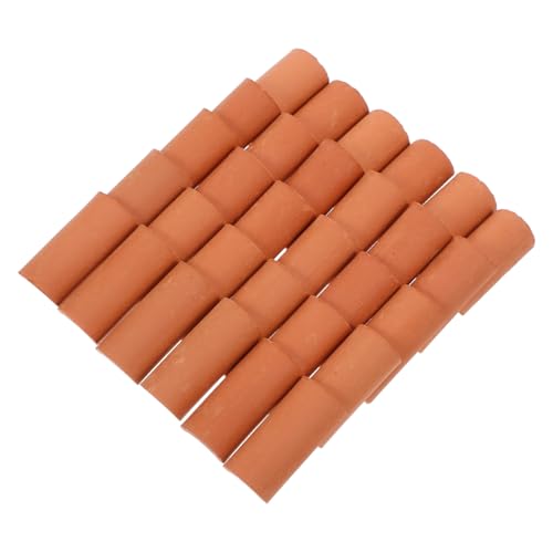 ORFOFE 30 Stück Teiliges Miniatur Dachziegel Realistischen Kleinen Ziegelsteinen für DIY Puppenhaus Modellbau Fördert Kreativität und Feinmotorik bei Bastelprojekten ORFOFE 30 Stück Teiliges Miniatur Dachziegel Realistischen Kleinen Ziegelsteinen für DIY Puppenhaus Modellbau Fördert Kreativität und Feinmotorik bei Bastelprojekten von ORFOFE