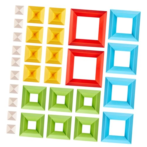 ORFOFE 30 Stück Teiliges Stapelspielzeug für Kleinkinder Bunte Geometrische Bausteine aus Langlebigem Pädagogisches Lernspielzeug Formenverständnis und Motorischen Fähigkeiten ORFOFE 30 Stück Teiliges Stapelspielzeug für Kleinkinder Bunte Geometrische Bausteine aus Langlebigem Pädagogisches Lernspielzeug Formenverständnis und Motorischen Fähigkeiten von ORFOFE