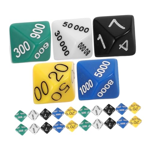 ORFOFE 30 Stück Teiliges Würfelset Multi Seitige Bunte Würfel mit für Brettspiele und Party Kunststoff Würfel für Unterhaltung Vielseitig Kompakt Präzise Verarbeitet für Spielabende ORFOFE 30 Stück Teiliges Würfelset Multi Seitige Bunte Würfel mit für Brettspiele und Party Kunststoff Würfel für Unterhaltung Vielseitig Kompakt Präzise Verarbeitet für Spielabende von ORFOFE