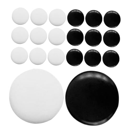 ORFOFE 360 Stück Teiliges Go Schachspielset aus Langlebigem Melamin mit Doppelseitigen Feingeschliffenen Schwarzen und Weißen Go Spielsteinen Kompakt und Tragbar für Strategisches ORFOFE 360 Stück Teiliges Go Schachspielset aus Langlebigem Melamin mit Doppelseitigen Feingeschliffenen Schwarzen und Weißen Go Spielsteinen Kompakt und Tragbar für Strategisches von ORFOFE